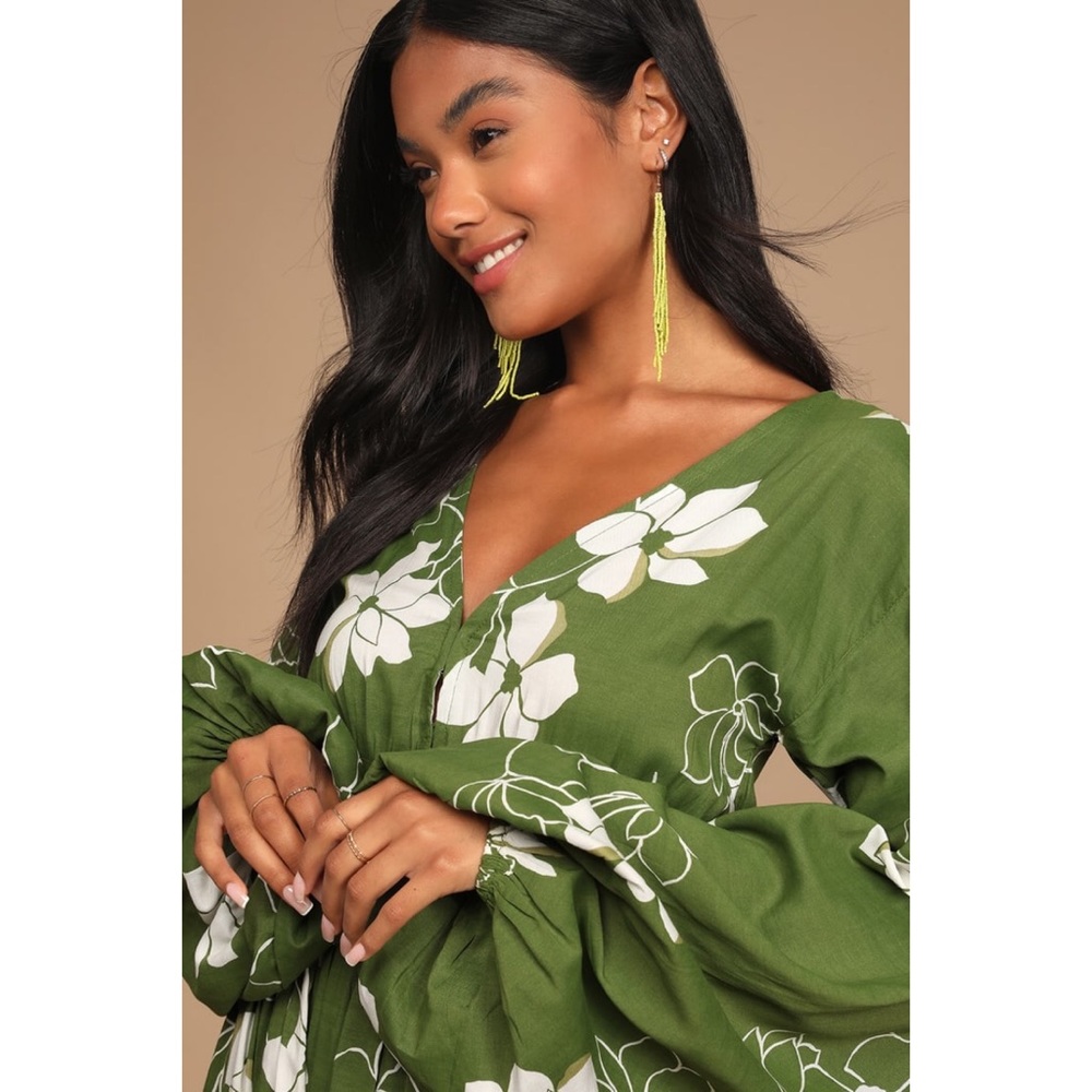 Billabong Floral Maxi Dress Night Bloom - Picture 10 of 14